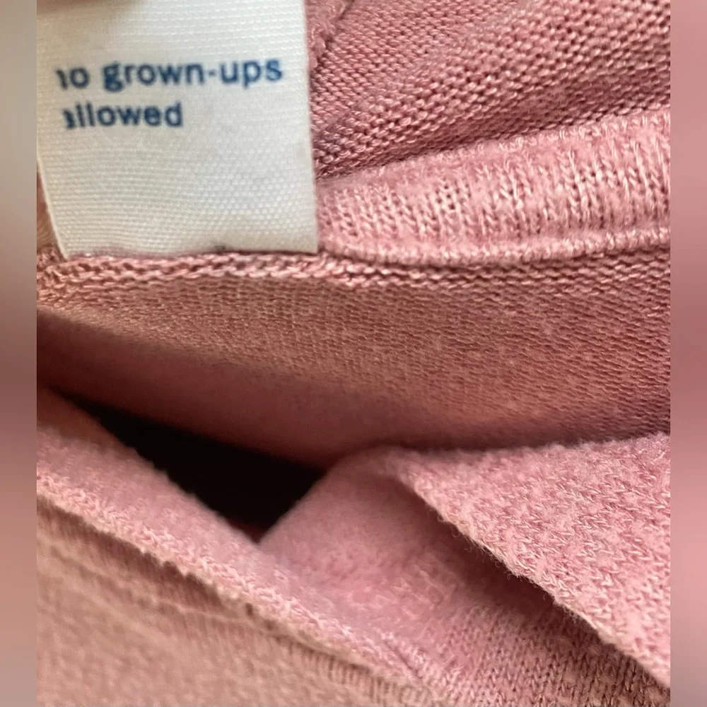 Old Navy, Girls, Pink and White, Lightweight Hoodie, Size XL (14)